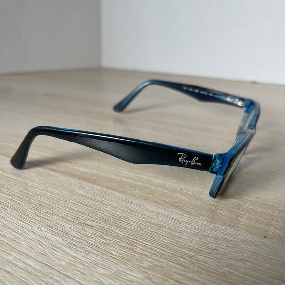 Ray-Ban RB1530 3667 Eyeglasses Rectangular Blue Full Rim 48-16-130 Frames Only - Picture 10 of 10